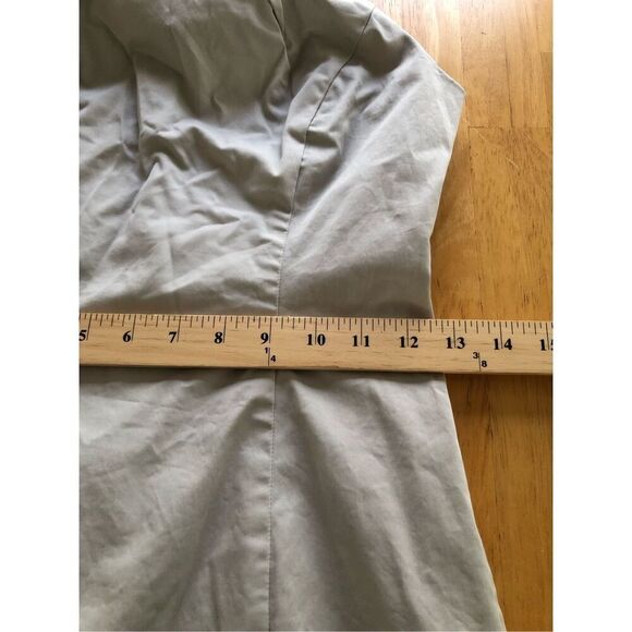 BEBE Light Gray Mini Dress Size 2 - Picture 9 of 12